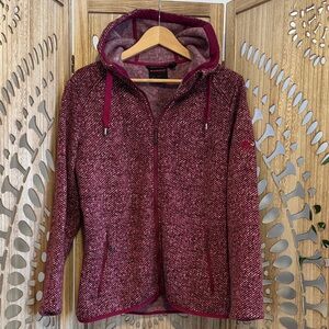 Mammut Maroon Hooded Sweatshirt